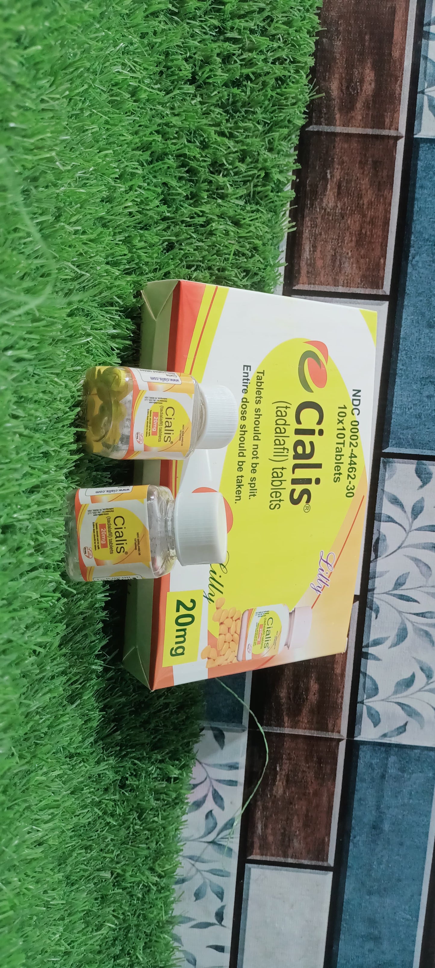 Cialis 20mg Tadalafil Tablets – Original Imported Pack (10x10 Tablets)