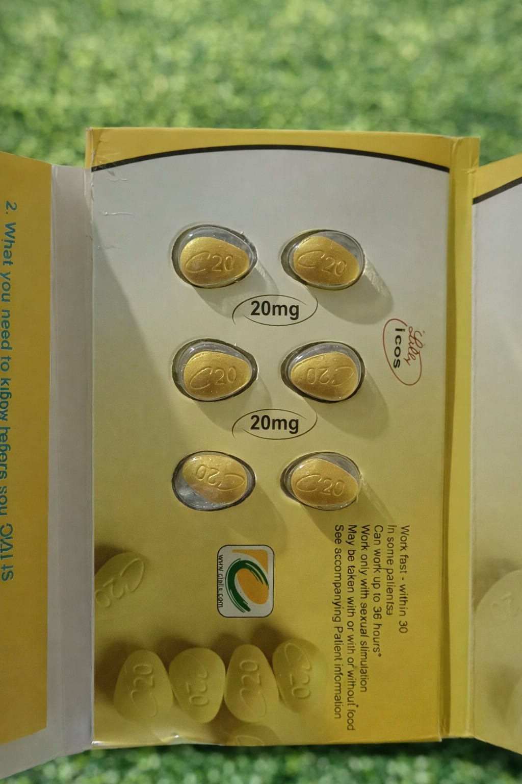 Cialis Gold 20mg Tadalafil Tablets – Original Imported Pack (6 Tablets)