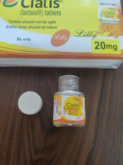 Cialis 20mg Tadalafil Tablets – Original Imported Pack (10x10 Tablets)