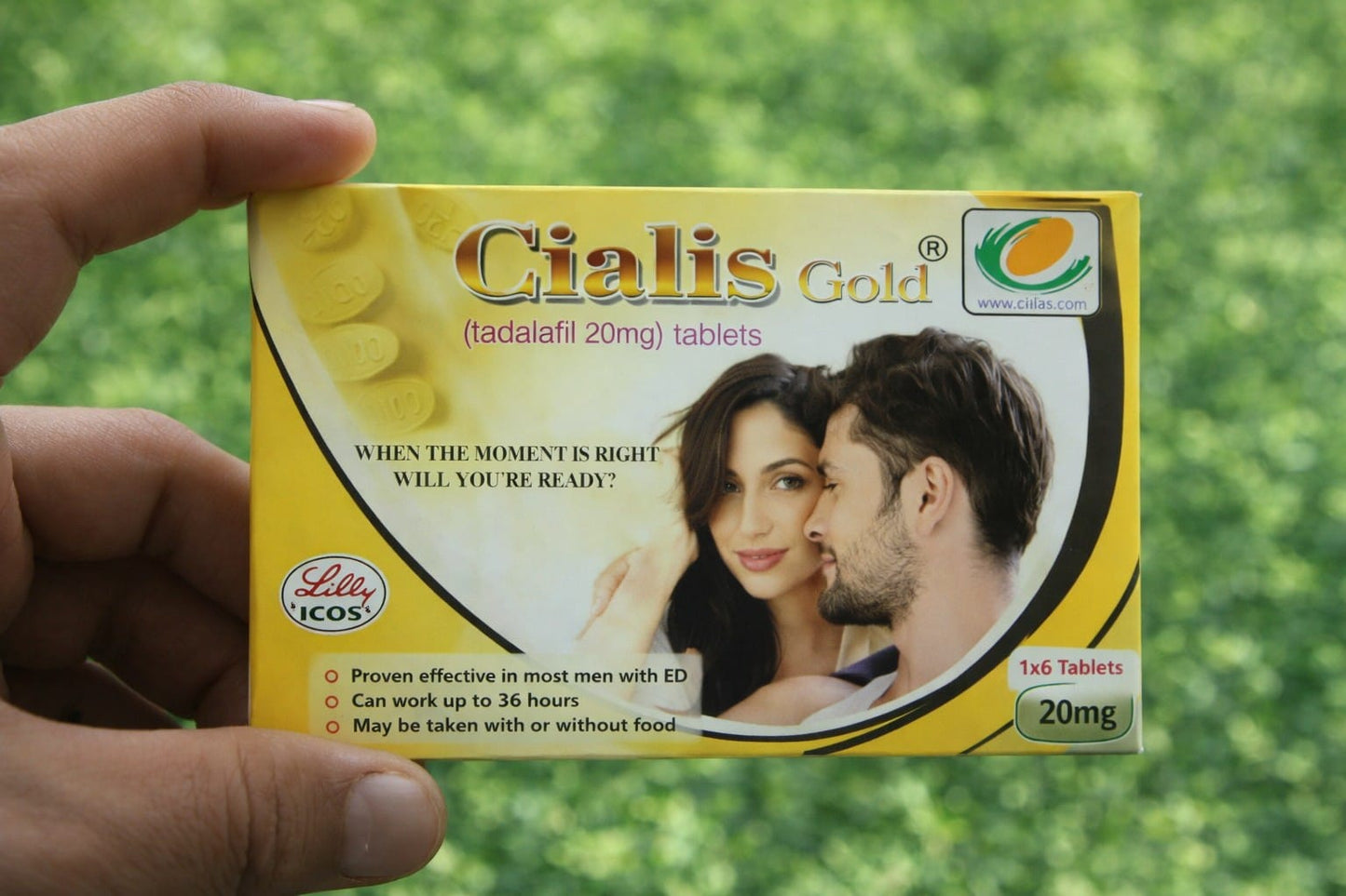 Cialis Gold 20mg Tadalafil Tablets – Original Imported Pack (6 Tablets)